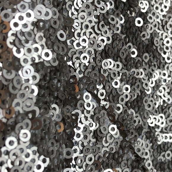 Silver sequin party jacket - Picture 5 of 9